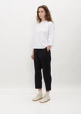 Easy Wool Pants — Navy