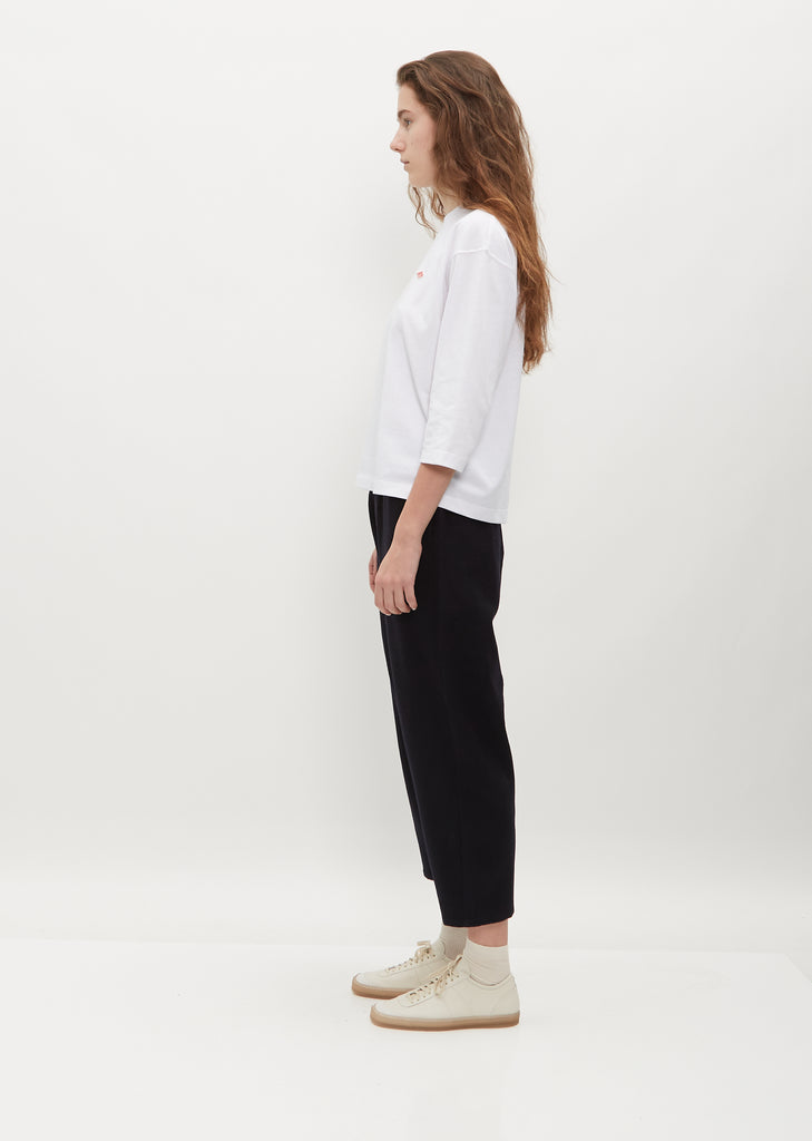 Easy Wool Pants — Navy