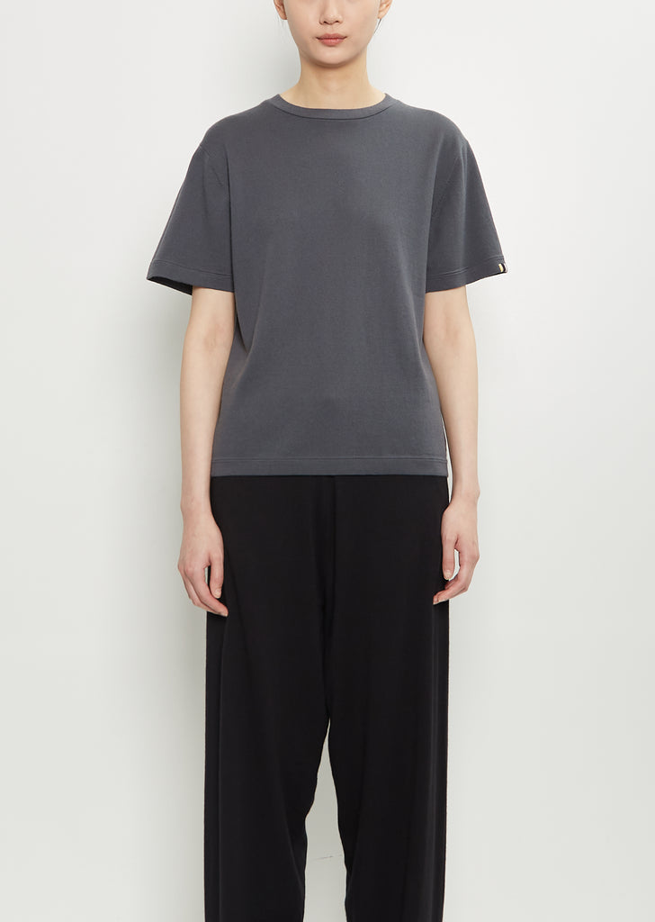 n°268 Cuba Cotton Cashmere Top — Lake