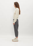 Easy Wool Pants — Medium Grey