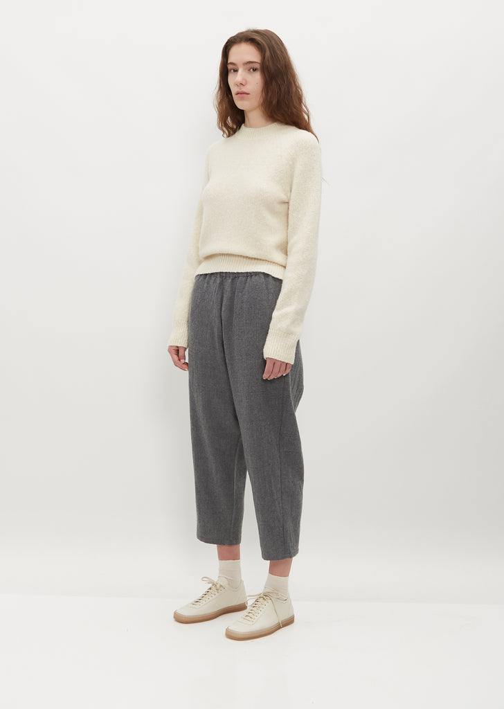Easy Wool Pants — Medium Grey