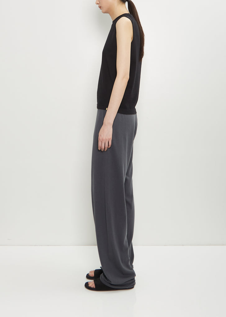 n°421 Player Cotton Cashmere Top — Raven