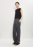 n°353 Cotton Cashmere Relax Trousers — Lake