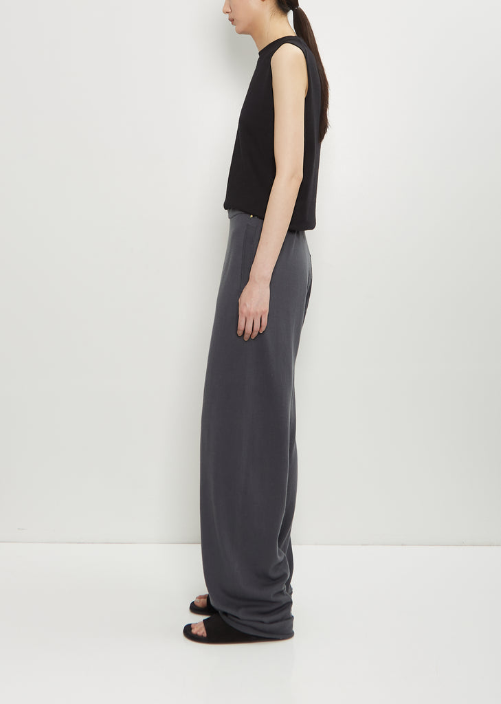 n°353 Cotton Cashmere Relax Trousers — Lake