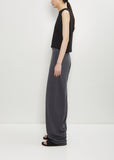n°353 Cotton Cashmere Relax Trousers — Lake