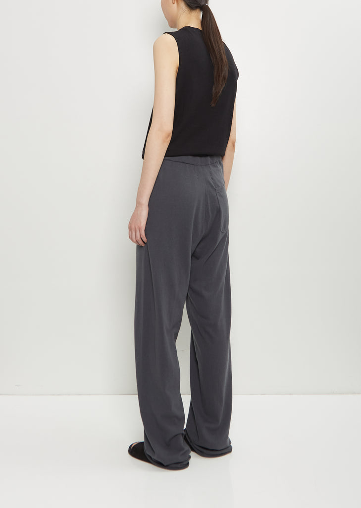 n°353 Cotton Cashmere Relax Trousers — Lake