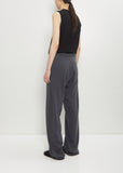 n°353 Cotton Cashmere Relax Trousers — Lake