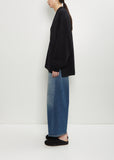 n°24 Tokio Stretch Cashmere Cardigan — Raven