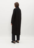 Long Shawl Cardigan — Black