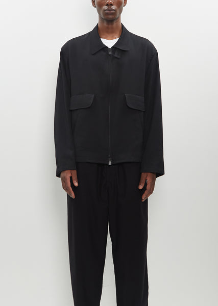 Tab Collar Blouson – La Garçonne