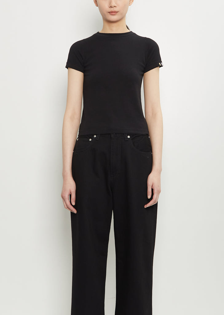 n°292 America Cotton Cashmere Top — Raven