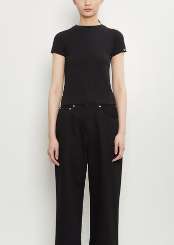 n°292 America Cotton Cashmere Top — Raven