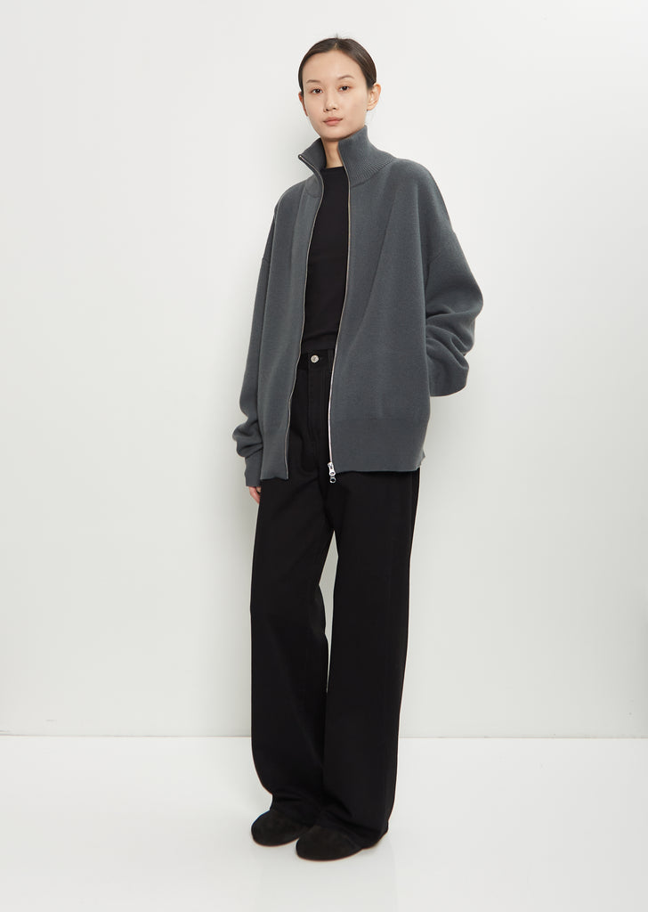 n°319 Xtra Out Cashmere Cardigan — Lake