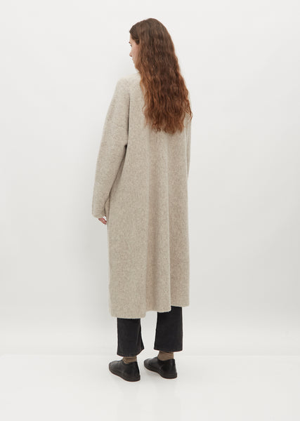 LAUREN MANOOGIAN ロングショールカーディガン ガウン ホワイト Lauren Manoogian - White Long Shawl Cardigan – BONA DRAG