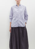 Natural Wine Dye Blouse — Sax