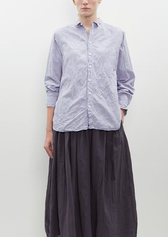 Natural Wine Dye Blouse — Sax