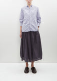 Natural Wine Dye Blouse — Sax