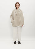 Double Face Alpaca and Wool Coat
