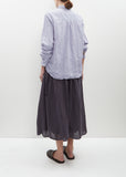 Natural Wine Dye Blouse — Sax