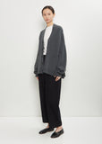 n°24 Tokio Stretch Cashmere Cardigan — Lake