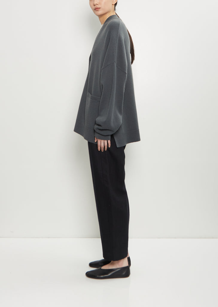 n°24 Tokio Stretch Cashmere Cardigan — Lake