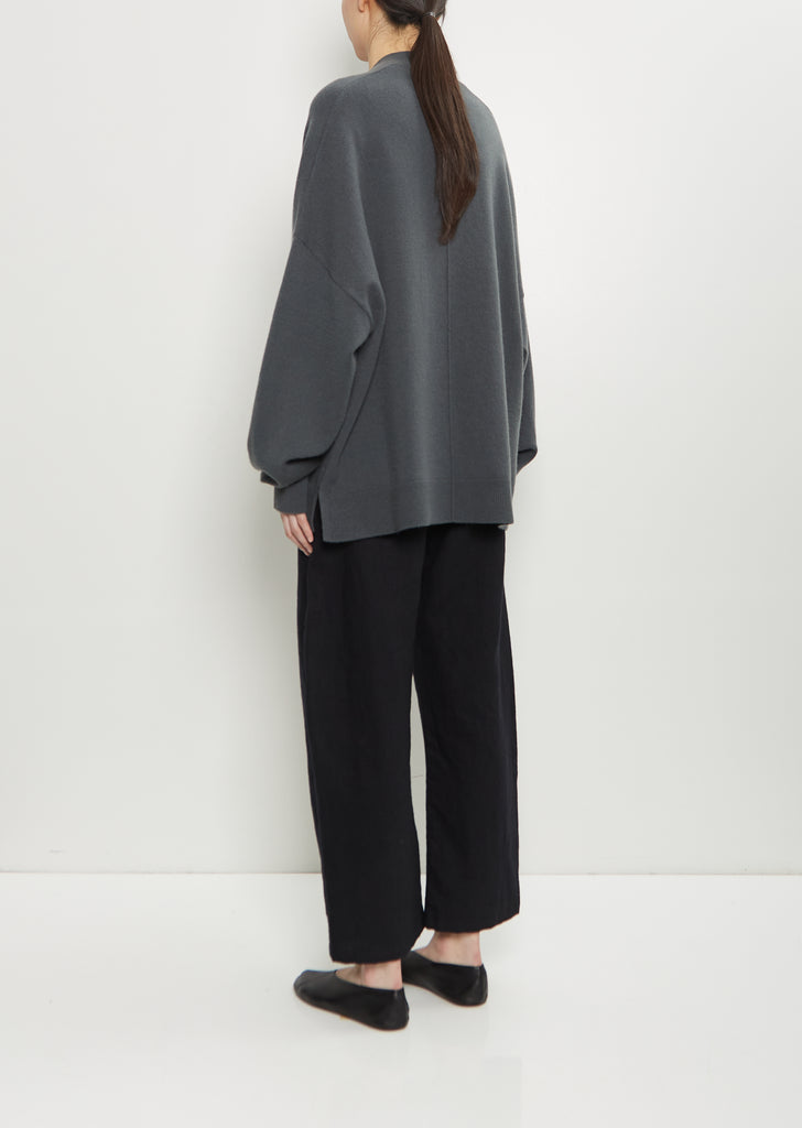 n°24 Tokio Stretch Cashmere Cardigan — Lake