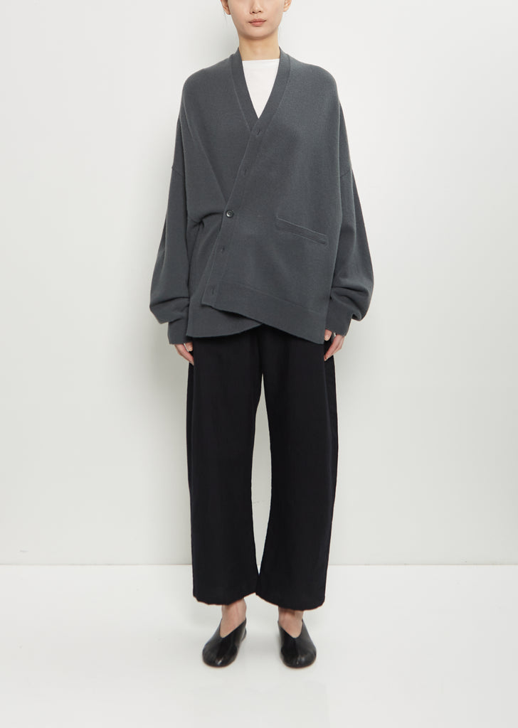n°24 Tokio Stretch Cashmere Cardigan — Lake
