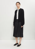 n°170 Chou Stretch Cashmere Cardigan — Raven