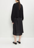 n°170 Chou Stretch Cashmere Cardigan — Raven