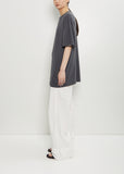 n°269 Rik Cotton Cashmere Top — Lake
