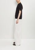n°268 Cuba Cotton Cashmere Top — Raven