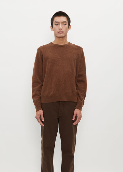 トップス LEMAIRE Crew Neck Jumper LEMAIRE crew-neck brushed-effect Jumper | Neutrals | FARFETCH