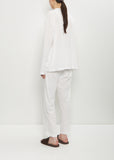Tahoe Cotton Pajama Set — Off White