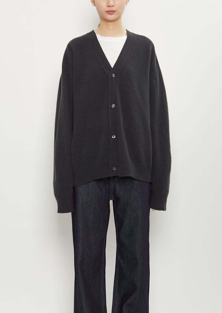 Mabuse Wool Cardigan — Slate