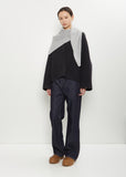 Marc Triangle Scarf — Light Grey