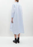 Striped Cotton Shirt Dress