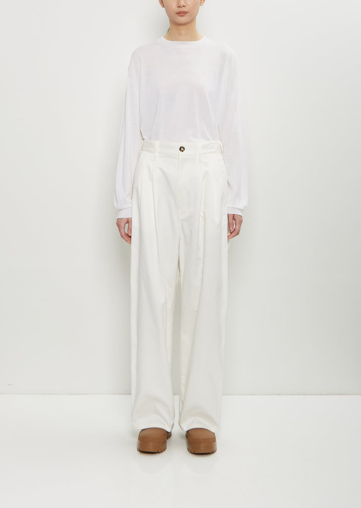Polke Cotton Loose Pants
