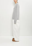 Mabuse Cardigan — Light Grey Melange