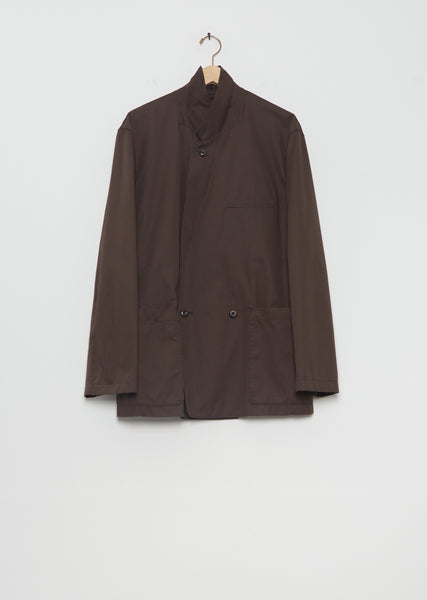 Cotton Twill Double Breasted Workwear Jacket – La Garçonne