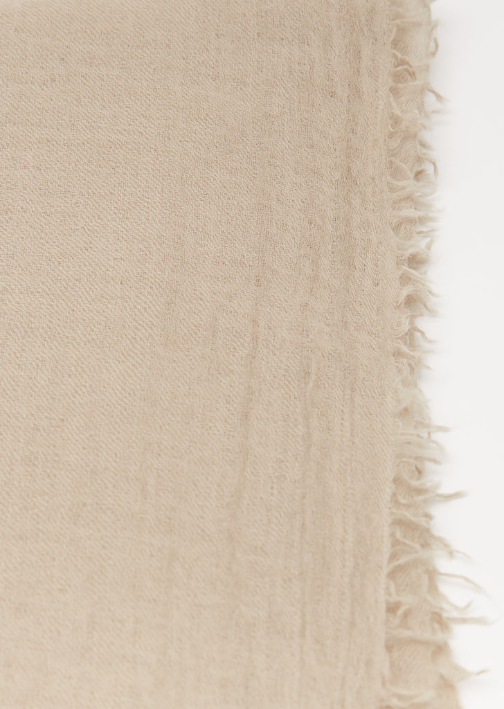 Big Woven Scarf — Chalk