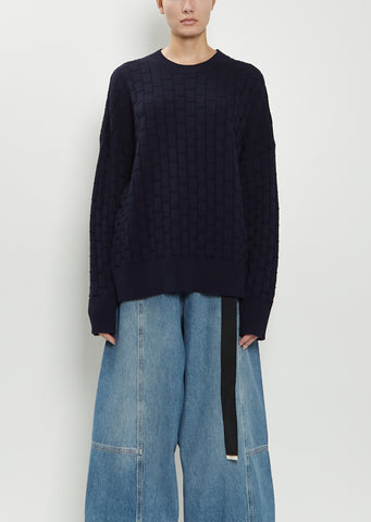Merino Wool Crew Neck Sweater