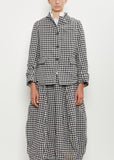 Giulia Wool Jacket — Check