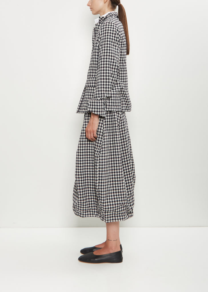 Giulia Wool Jacket — Check