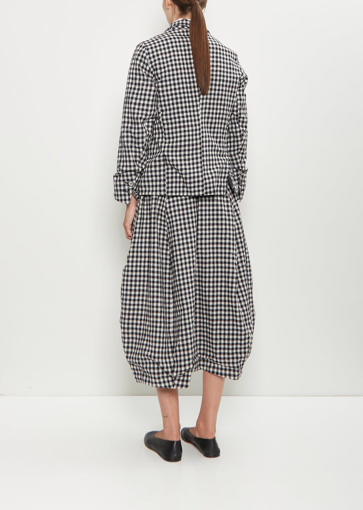 Giulia Wool Jacket — Check