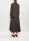 Tyrol Cotton Shirt — Moss Stripe