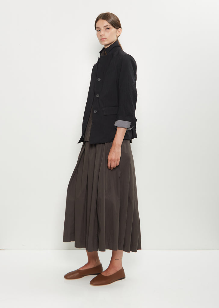 Giulia Wool Jacket — Black Stripe