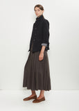 Giulia Wool Jacket — Black Stripe