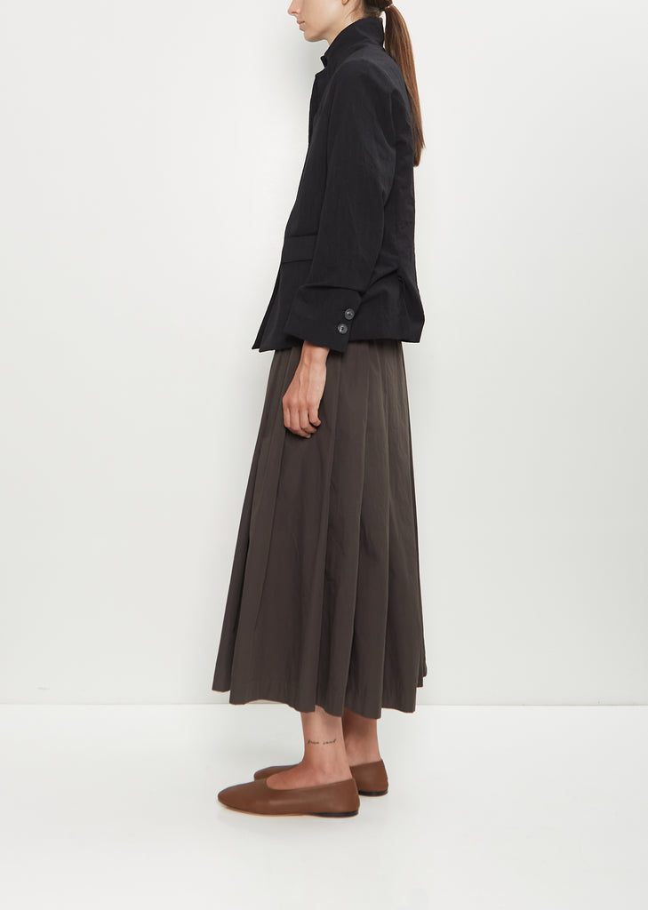 Giulia Wool Jacket — Black Stripe