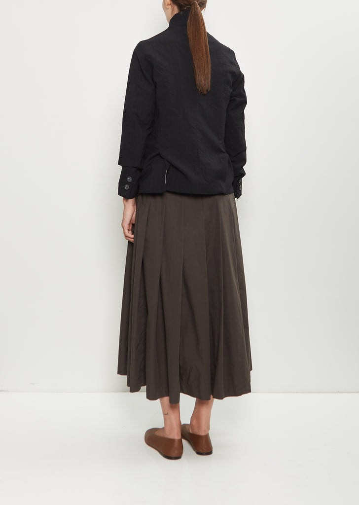 Giulia Wool Jacket — Black Stripe