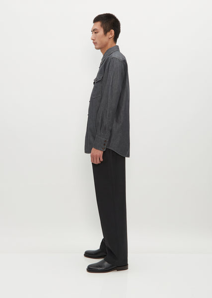 Men's Relaxed Western Shirt – La Garçonne